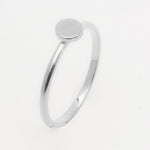 Load image into Gallery viewer, minimalistic silver flat ring
