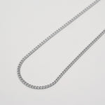 Load image into Gallery viewer, minimalistic silver curb anklet
