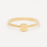 Load image into Gallery viewer, dainty gold flat ring
